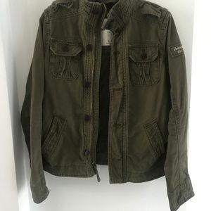 Abercrombie & Fitch Cargo Military Jacket